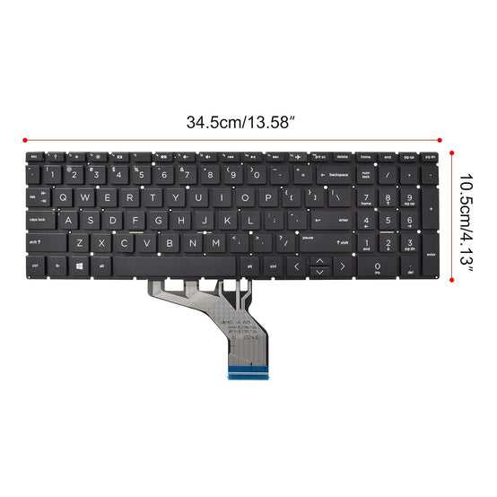 New HP Spectre 15-eb0000ns 15-eb0005tx 15-eb0033tx 15-eb0729nz 15-eb1097nr 15T-EB000 Laptop US Layout Keyboard