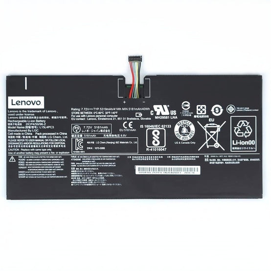 Lenovo IdeaPad Miix 720 L16M4PC1 L15M4PC3 41Wh Battery