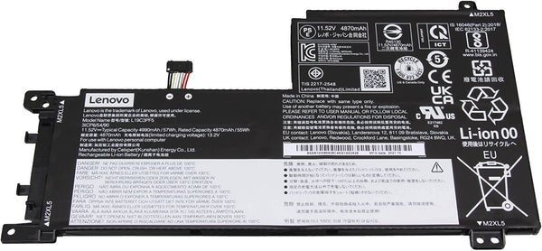 L19C3PF5 Original Lenovo Laptop Battery 57Wh for IdeaPad 5-15ARE05  (81YQ) Ideapad 5-15ITL05 (82FG) IdeaPad 5-15IIL05 L19C3PF4 L19D3PF3 L19M3PF6