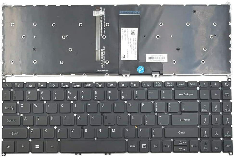 Acer Aspire 5 A515-43 A515-52G A515-54G A515-55 A515-56 US Laptop Keyboard with Backlite