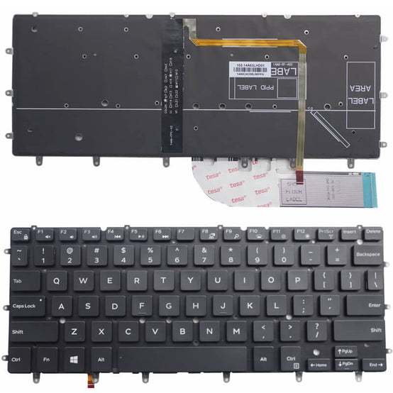 Dell XPS 13 9343 9350 9360 15BR-N7547 15BR-N7548 15BR-7547 Backlite Laptop Keyboard