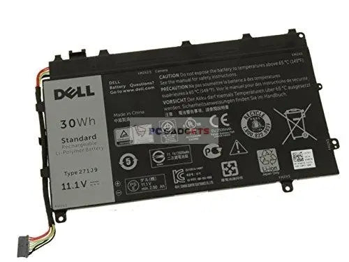 11.1V 30wh Original 271J9 GWV47 0GWV47 YX81V DELL Latitude 13 7000 7350 Tablet Laptop Battery