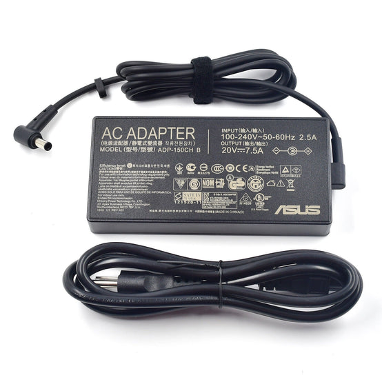 Original Asus 20V 7.5A 150W 6.0mm*3.7 ADP-150CH B TUF Gaming Laptop AC Power Adapter Charger