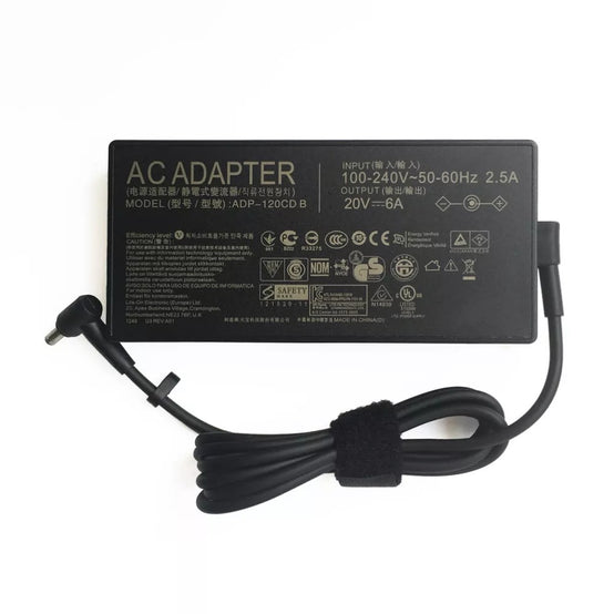Original 120W AC Adapter ADP-120CD B for Asus 20V 6A Laptop Power
