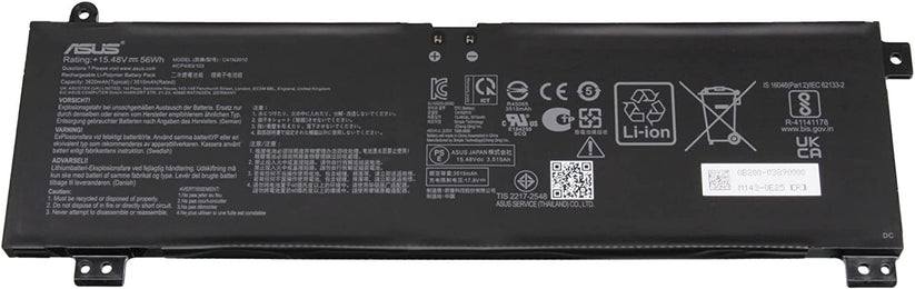 Genuine C41N2010 Laptop Battery For Asus ROG Strix G15 G513QC G513IH G513QE G513QC G513IC