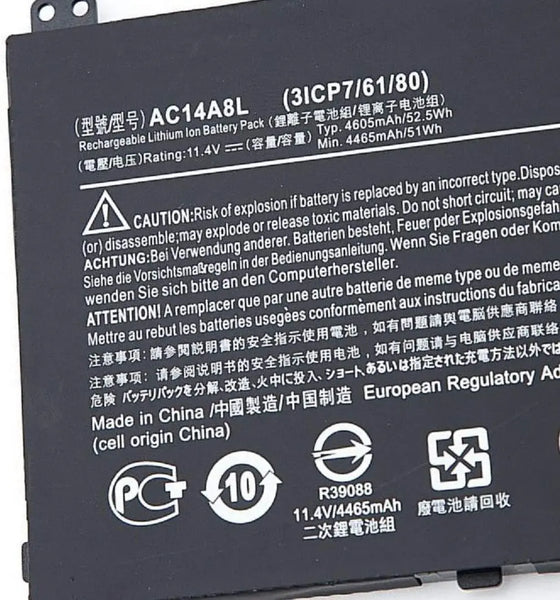 Buy Original Acer AC14A8L AC15B7L VN7-571 VN7-591 VN7-591G Laptop