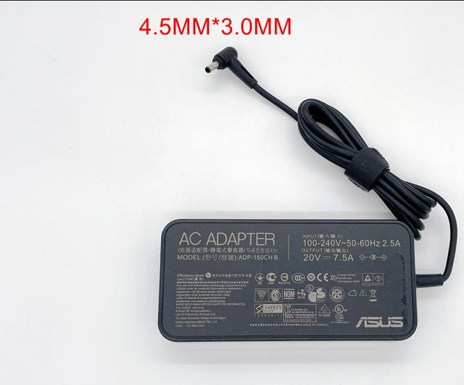 Original Asus 20V 7.5A 150W 4.5mm*3.0 ADP-150CH B TUF Gaming Laptop AC Power Adapter Charger