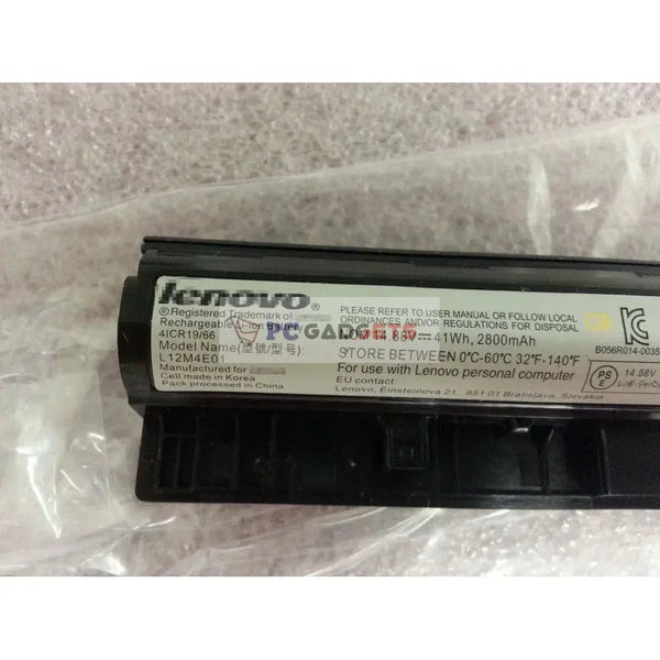 thumbnail image 2 of Replacement Battery For Lenovo G40-30, G50-45, G70, G50 – 14.8V 2600mAh Li-Ion (L12M4E01, L12M4A02) 2 of 5