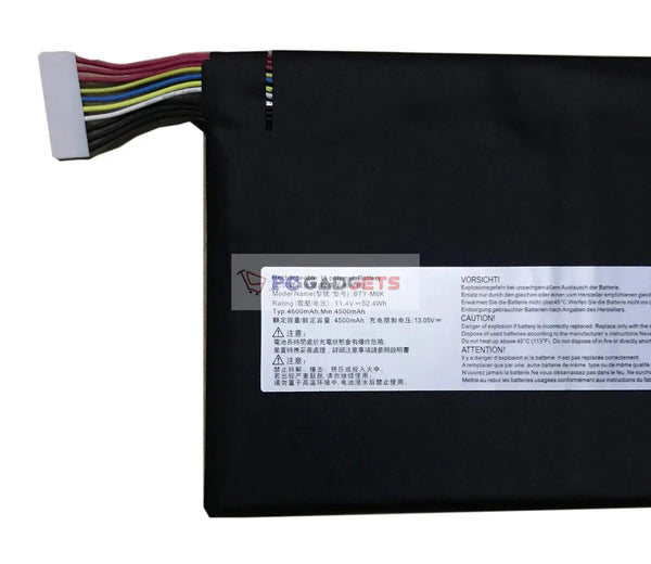 COOLGO BTY-M6K Replacement Battery For MSI GF63 Thin & GF75 Thin Series – 52.4Wh