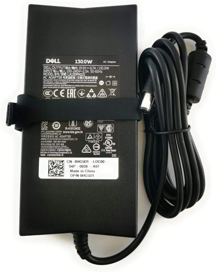 Original Dell 19.5V 6.7A 130W DELL L502X N5110 XPS 15 FA130PE1-00 PA-4E DA130PE1-00 Laptop Charger 7.4*5.0mm