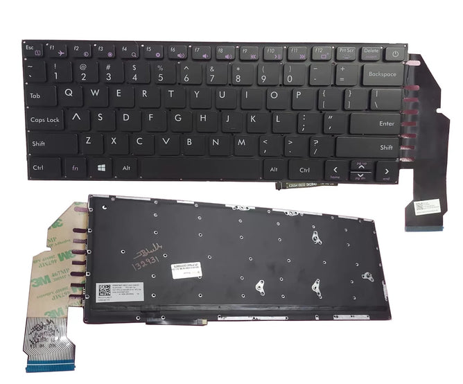 New AVITA PURA NS14A6 DK284 DK285 038-DK284WW330 038-DK285WW011 English US Backlight Keyboard