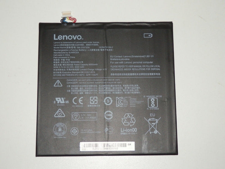 Original Lenovo ideapad Miix 320-10ICR 325-10ICR BBLD3372D8 5B10N38140 1ICP4/72/138-2 Tablet Laptop Battery PC Gadgets