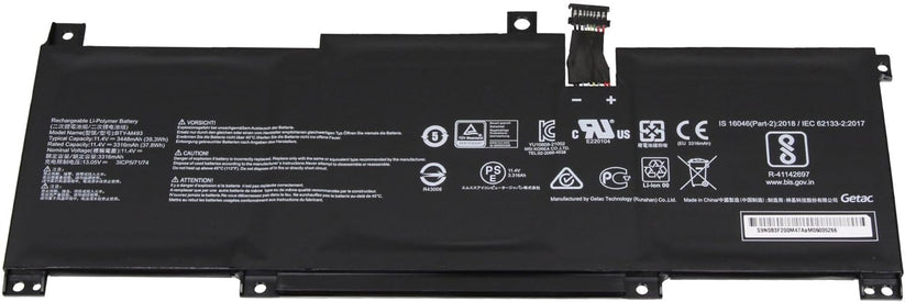 MSI BTY-M493 Original Battery 39.3Wh for Modern 14 B11MOU Prestige 14 A10SC Summit E14 A11SCS PC Gadgets