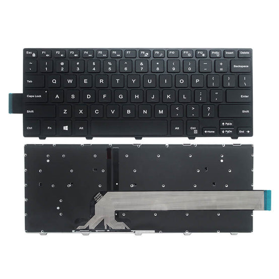 Dell Inspiron 14-3000 5447 5442 5445 7447 Latitude 3450 3460 3470 3480 V147125CS1 021H9J SX180425A US Keyboard with backlit PC Gadgets