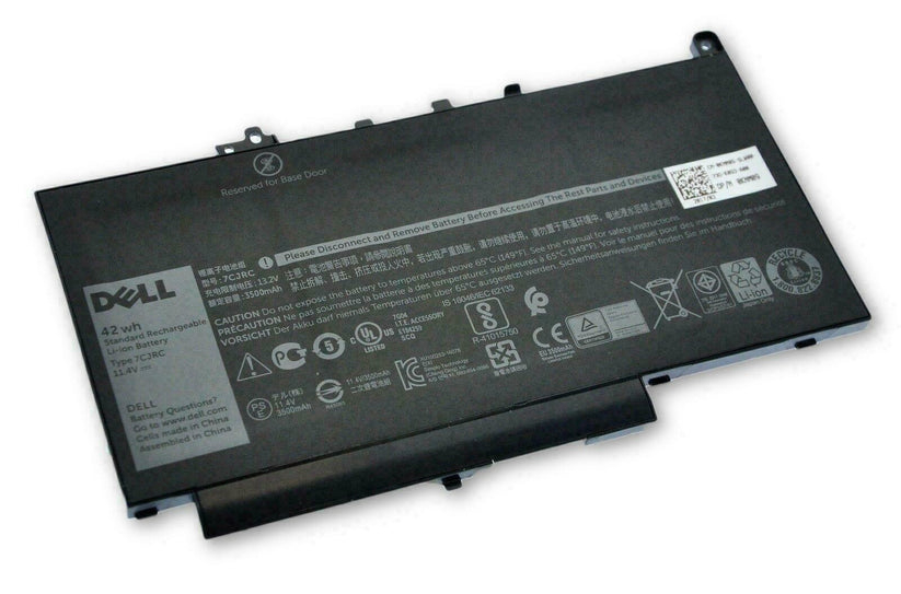 New OEM Original 7CJRC Dell Latitude 12 E7470, Dell Latitude 12 E7270 Laptop Battery