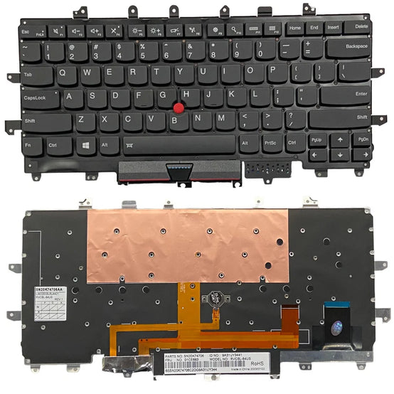 New Lenovo Thinkpad X1 Carbon 4th Gen 2016 4 MT 20FB 20FC With Trackball And Backlight Keyboard