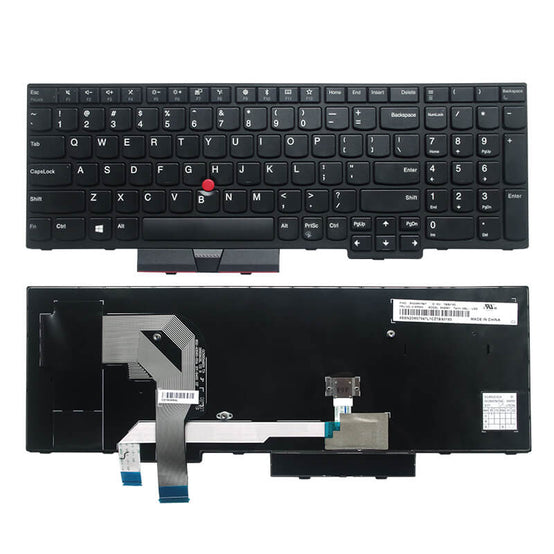 Lenovo ThinkPad T570, T580, P51S, P52S, 01ER608 Laptop Keyboard