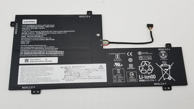Genuine L18D3PF2 L18M3PFA 5B10T83739 Battery for Lenovo Yoga C740-15 C740-15IML