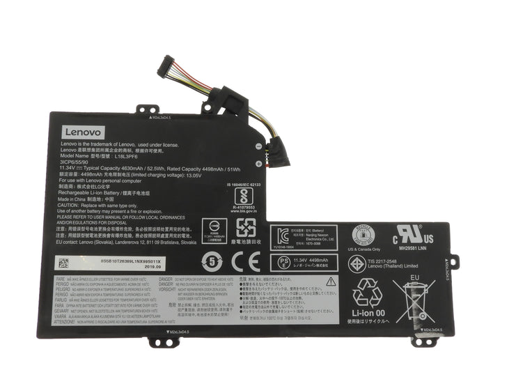 Original Lenovo L18L3PF6 L18M3PF9 Ideapad S540-15IWL GTX Series 5B10T26389 5B10T26390 Laptop Battery