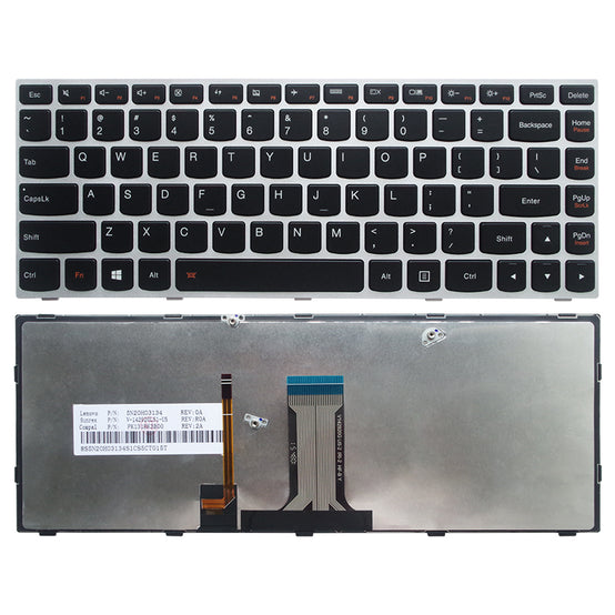 Copy of Lenovo G40-70 G40-45 Flex2-14a B41-70 Z41-80 300-14ISK Backlite Laptop Keyboard