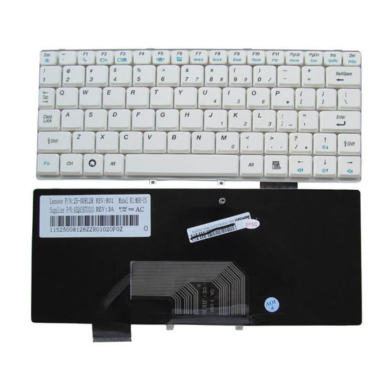 Lenovo M10, S10, S9, M9, M10W, S10E, 20013, 20014, 20015 Laptop Keyboard White