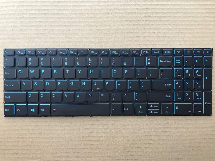 Lenovo IdeaPad 320-15ABR 520-15IKB L340-17API L340-15IRH SN20M63110 NSK-BY1SN PC5CP Backlit keyboard US Layout Blue Color