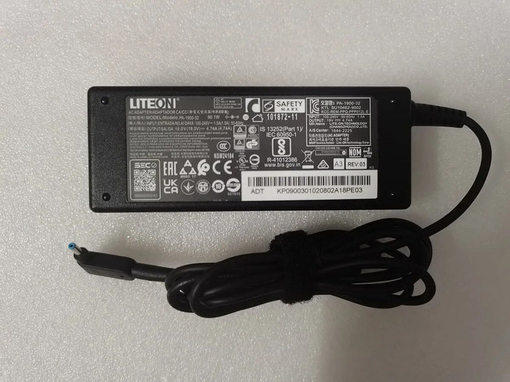 Original Acer 19V 4.74A 90W PA-1900-32 ConceptD 5 CN515-51-72FX 3.0*1.1mm Acer Aspire 7 AC Adapter Aspire A514-56GM PC Gadgets