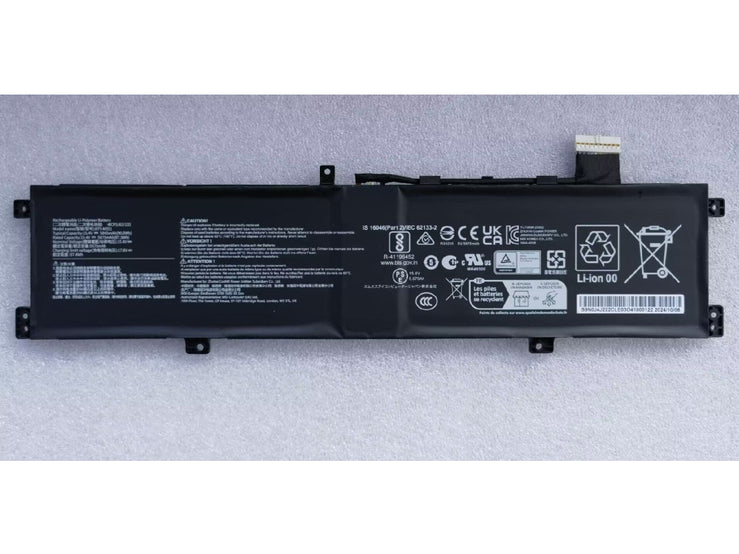 New BTY-M551 MSI Vector 16 HX A13VHG A13VIG A14VFG A14VGG Laptop Battery