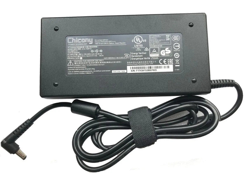 New Original Chicony 19.5V 7.7A 150W A14-150P1A Adapter Charger for MSI Stealth Pro-006 MSI GS70 STEALTH  GS60 GF62 7RE 5.5mm*2.5mm PC Gadgets