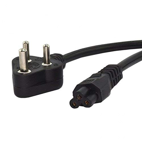 New Laptop Power Cable Cord- 3 Pin Adapter Isi Certified