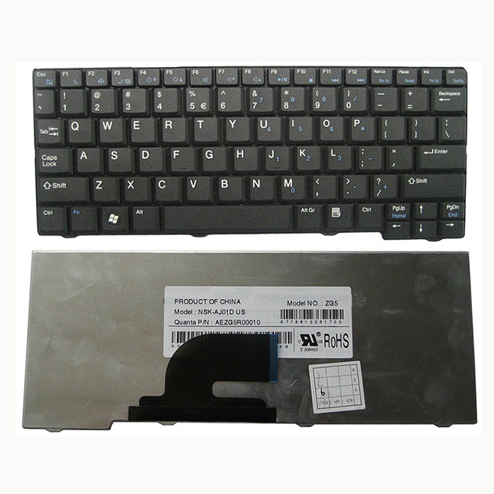 Techie Laptop Keyboard For Acer Aspire One ZG5, D150, D250, A150 Series Techie Laptop Keyboard For Acer Aspire One ZG5, D150, D250, A150 Series