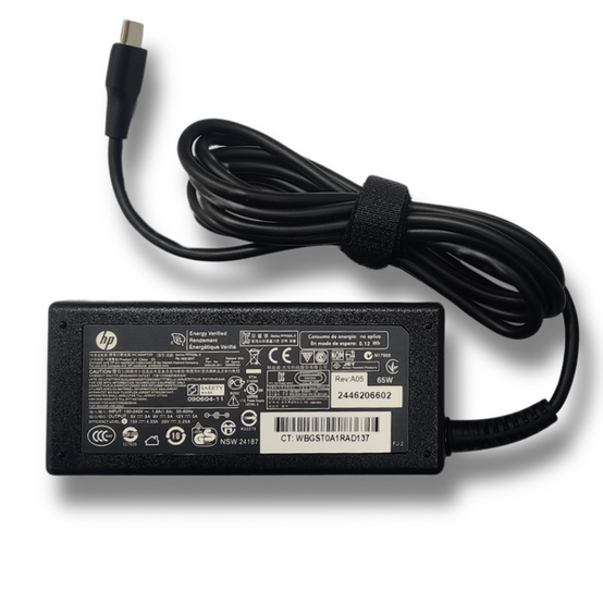 HP Original HP 65W USB-C Type-C Charger Adapter PC Gadgets