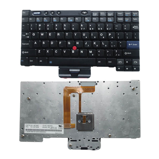 Lenovo Thinkpad X40 X41 X41T X40T 42T3035 Black Laptop Keyboard