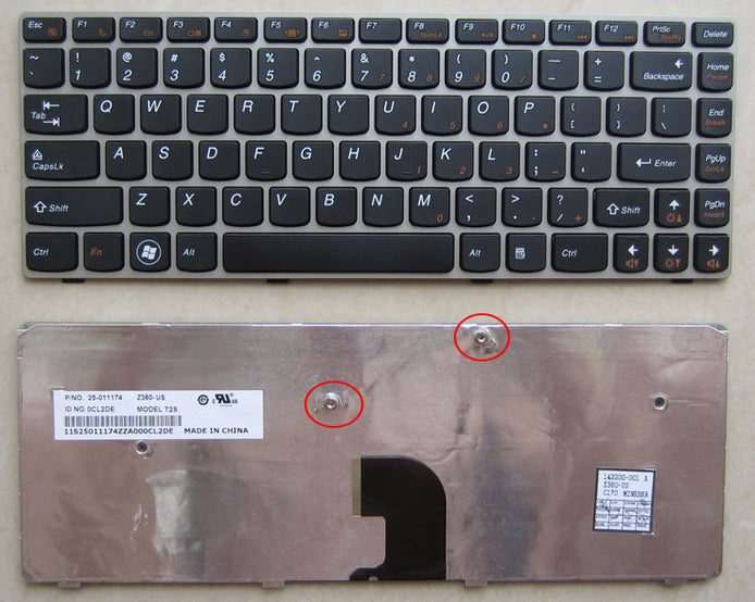 Lenovo IdeaPad G360 Z360 Z360A Z360G Z360P 25-010704 Black Laptop Keyboard