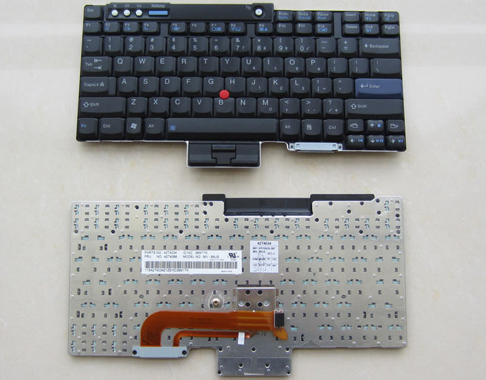 Lenovo ThinkPad R500 R60e T500 T60p W700 R400 R60 R61 R61e 42T3109 42T3112 42T3116 07RA30 Laptop Keyboard