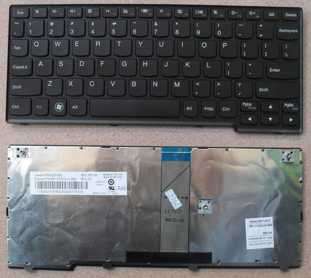 Lenovo IdeaPad S110, S110-NTW, S206, S200, S206Z, 9Z.N7ZSU.001 Laptop Keyboard