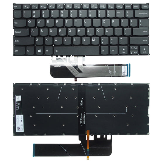 Lenovo Ideapad S540-14IWL S540-14IML S540-14API 5CB0S17226 Backlite Laptop Keyboard