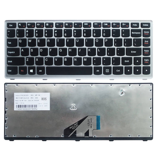 Lenovo IdeaPad U310, IdeaPad U310-ITH, IdeaPad U310-IFI 25204949 T3D1-US Laptop Keyboard