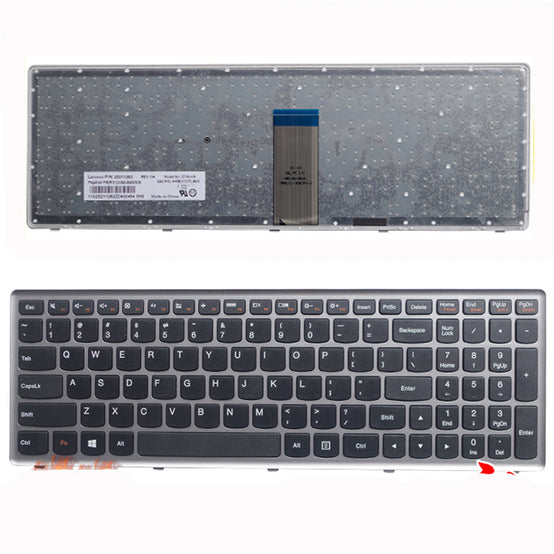 Lenovo Ideapad U510, Ideapad U510-IFI, Ideapad Z710, 25205519, 25205520, 25205521 Laptop Keyboard