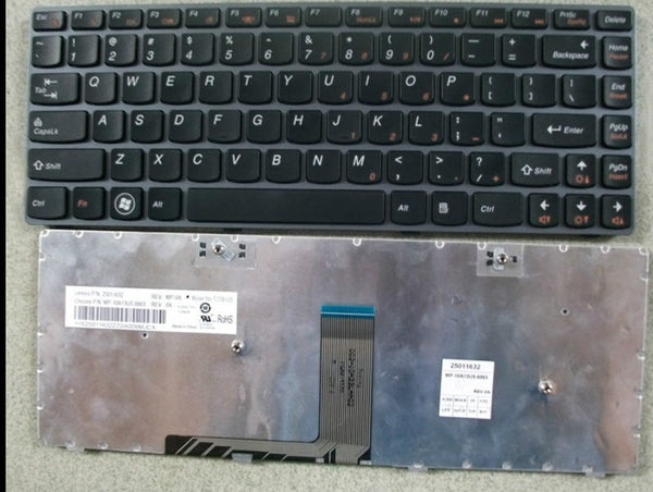 Buy Lenovo IdeaPad V370 V370A V370G V370GT B6ASW Laptop Keyboard Black ...