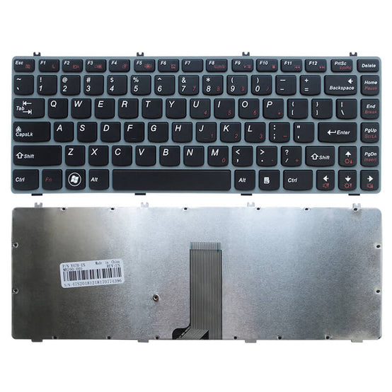 Lenovo Idealpad Y470 Y470A Y470N Y470P Y471 Y471A Y471P Y470M Gray Laptop Keyborad