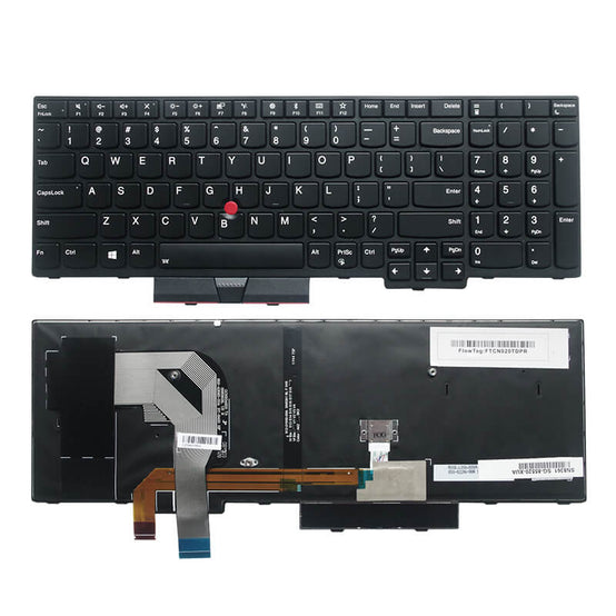 Lenovo ThinkPad T570, T580, P51S, P52S, 01ER608 Laptop Keyboard With Backlite