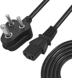 3 pin Power Cord Cable for Laptop Charger / Desktop PC Gadgets