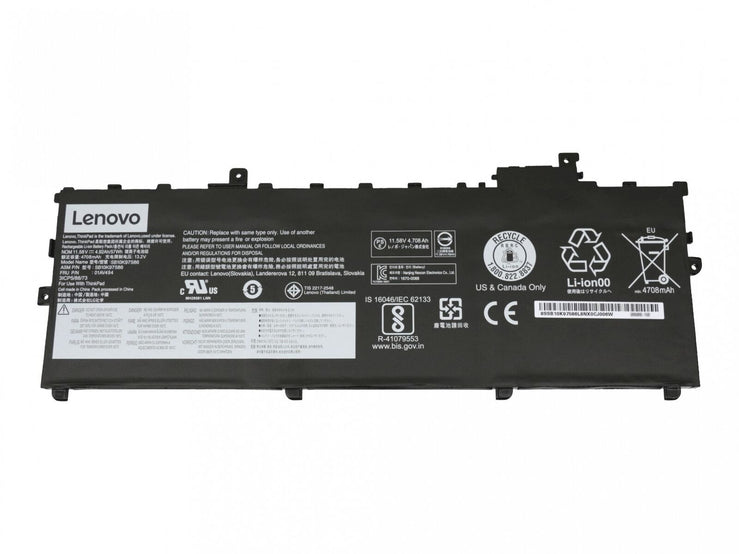Genuine 01AV429 01AV430 01AV494 Battery for Lenovo Thinkpad X1 Carbon 6th Generation 2017 2018