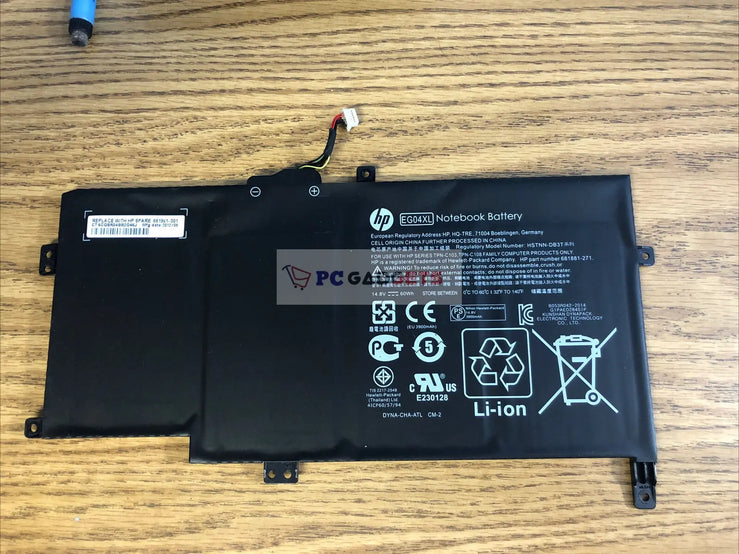 Original 14.8V 60Wh EG04XL Portable Slim Notebook Laptop Battery For HP Envy 6-1021TU, Envy 6 Series HSTNN-IB3T TPN-C108 TPN-C103
