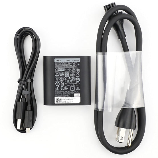 19.5V 1.2A 24W Dell Venue 11 Pro 5130 (T06G) Pro 7130 (T07G) Pro 7139 (T07G) Pro 7140 (T07G) venue 11 8 7 pro tablet charger ac power adapter with Power Cord PC Gadgets
