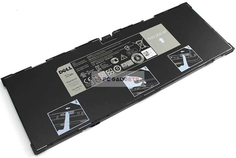 32Wh Original 9MGCD Laptop Battery for Dell Venue 11 Pro 5130 XMFY3 312-1453 VYP88 Tablet