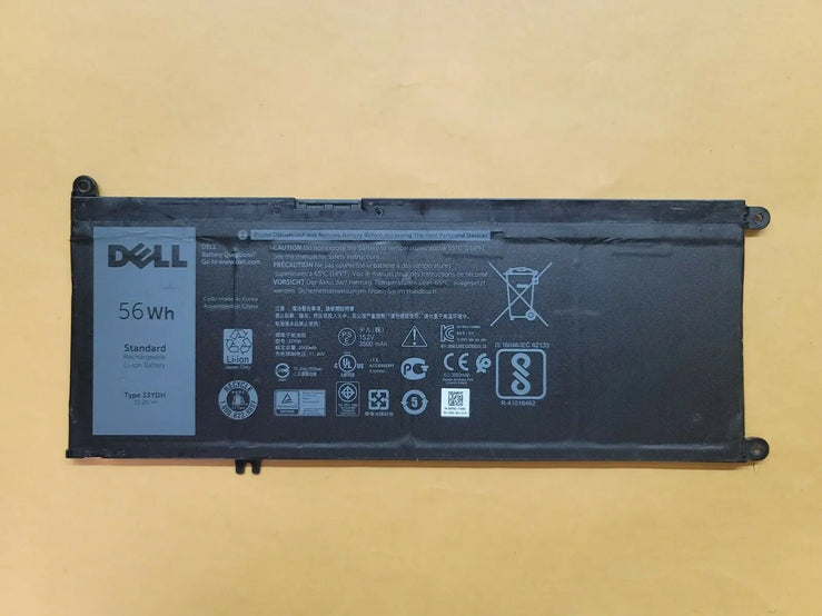 56Wh Genuine 33YDH Laptop Battery for Dell Inspiron 15 7577 17 7000 G3 15 3579 G3 17