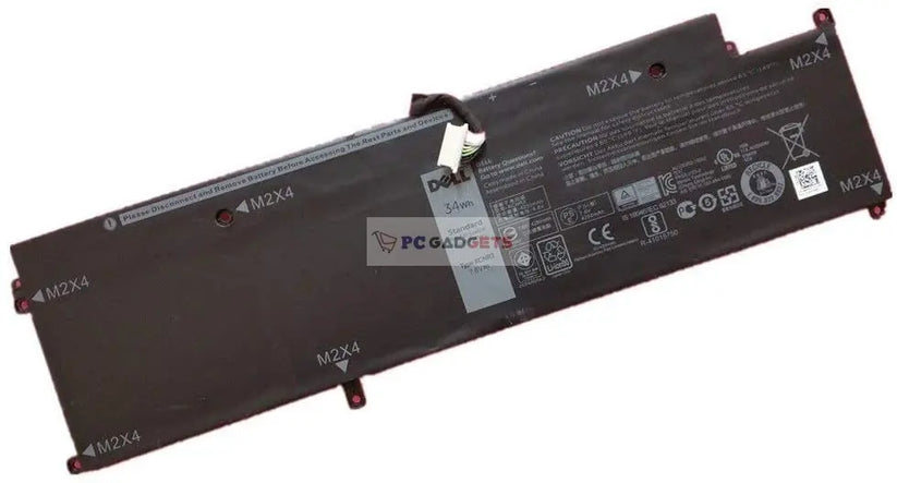 34wh Original Laptop Battery XCNR3 compatible with Dell Latitude 13 7370 Ultrabook WV7CG 0WV7CG