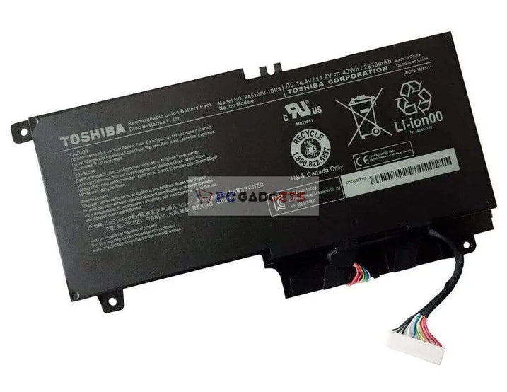 43Wh PA5107U-1BRS Laptop Battery Toshiba Satellite L45 L45D L50 P55 L55 L55T P50